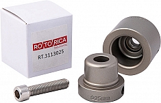 Комплектация насадки для паяльника полипропиленовых труб Rotorica 25 мм