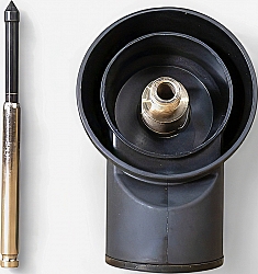 Пылеотвод для коронки по бетону для подрозетников Keos М16 папа-М16 мама Пылеотвод для коронки по бетону для подрозетников Keos М16 папа-М16 мама